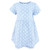Hudson Baby Cotton Dresses, Blue Butterflies
