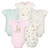Hudson Baby Cotton Bodysuits 5-Pack, Enchanted Forest