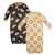 Hudson Baby Fleece Gowns, Brave Lion