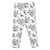 Hudson Baby Cotton Pants and Leggings, Black Toile Pink Bows