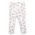 Hudson Baby Cotton Pants and Leggings, Black Toile Pink Bows