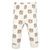 Hudson Baby Cotton Pants and Leggings, Pink Taupe Bear
