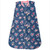 Hudson Baby Plush Sleeping Bag, Sack, Blanket, Blue Butterfly Floral
