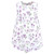 Hudson Baby Cotton Dress and Cardigan Set, Purple Butterfly Floral