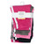 Hudson Baby Cotton Pants and Leggings, Fuchsia Black