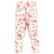 Hudson Baby Cotton Pants and Leggings, Coral Floral