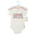 Hudson Baby Cotton Bodysuits 3-Pack, Leopard Bow