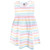 Hudson Baby Cotton Dress and Cardigan Set, Happy Stripe