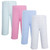 Hudson Baby Cotton Pants and Leggings, Heather Gray Pink