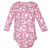 Hudson Baby Cotton Long-Sleeve Bodysuits 3-Pack, Cute Hearts