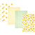 Hudson Baby Cotton Flannel Burp Cloths, Yellow Daisy 1