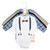 Hudson Baby Cotton Long-Sleeve Bodysuits 5-Pack, Handsome Like Daddy
