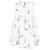 Hudson Baby Cotton Dress and Cardigan Set, Floral Bunnies