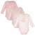 Hudson Baby Cotton Long-Sleeve Bodysuits 3-Pack, Little Love Fawn