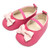 Hudson Baby Cotton Bodysuit, Pant and Shoe Set, Floral Bow