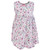 Hudson Baby Cotton Dress and Cardigan Set, Pink Purple Pretty Floral