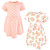 Hudson Baby Cotton Dresses, Sweet Peach