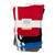 Hudson Baby Cotton Pants and Leggings, Red Black