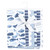 Hudson Baby Cotton Flannel Burp Cloths, Cute Whales 1