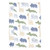 Hudson Baby Cotton Flannel Burp Cloths, Wild Leaf Safari 4-Pack