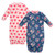 Hudson Baby Fleece Gowns, Blue Butterfly Floral
