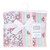 Hudson Baby Cotton Flannel Burp Cloths, Pink Mint Floral