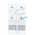 Hudson Baby Cotton Flannel Receiving Blankets, Koala Stripe 4-Pack