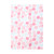 Hudson Baby Cotton Flannel Burp Cloths, Pink Daisies 1