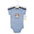 Hudson Baby Cotton Bodysuits 3-Pack, Rough Being Cute Dog