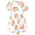 Hudson Baby Cotton Dress and Cardigan Set, Golden Bouquet