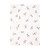 Hudson Baby Cotton Flannel Burp Cloths, Pink Peony 1