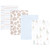Hudson Baby Cotton Flannel Burp Cloths, Modern Safari Friends 4-Pack