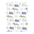 Hudson Baby Cotton Flannel Burp Cloths Bundle, Wild Leaf Safari 12-Pack