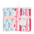 Hudson Baby Cotton Flannel Burp Cloths, Cloudy Rainbow