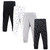 Hudson Baby Cotton Pants and Leggings, Black Cloud Stars