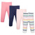 Hudson Baby Cotton Pants and Leggings, Pastel Hearts