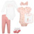 Hudson Baby Cotton Layette Set, Ballet Bows Bunny