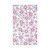 Hudson Baby Cotton Flannel Burp Cloths Bundle, Pink Mint Floral
