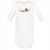 Touched By Nature Organic Cotton Gowns, Pink Camping Animals