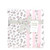 Hudson Baby Cotton Flannel Burp Cloths, Pink Primrose 2