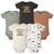 Hudson Baby Cotton Bodysuits 5-Pack, Strong Like Daddy Dino