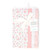 Hudson Baby Cotton Flannel Burp Cloths, Tiny Rose