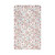 Hudson Baby Cotton Flannel Burp Cloths, Outline Floral Soft Pink