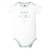 Hudson Baby Cotton Bodysuits 5-Pack, Hello World Clouds