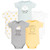 Hudson Baby Cotton Bodysuits 5-Pack, Sunshine And Clouds