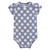Hudson Baby Unisex Baby Cotton Bodysuits 5-Pack, Blue Yellow Daisy