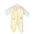 Hudson Baby Unisex Baby Cotton Sleep and Play 3-Pack, Lemon Daisy