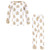 Hudson Baby Unisex Baby Cotton Pajama Set 2-Pack, Gingerbread