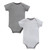 Hudson Baby Unisex Baby Cotton Bodysuits 10-Pack, Solid Neutrals