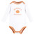 Hudson Baby Unisex Baby Cotton Long-Sleeve Bodysuits 3-Pack, Pumpkin Picking